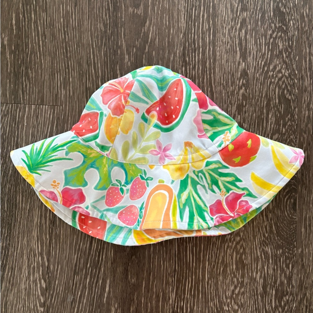 Caden Lane Fruit Floral Sun Hat S